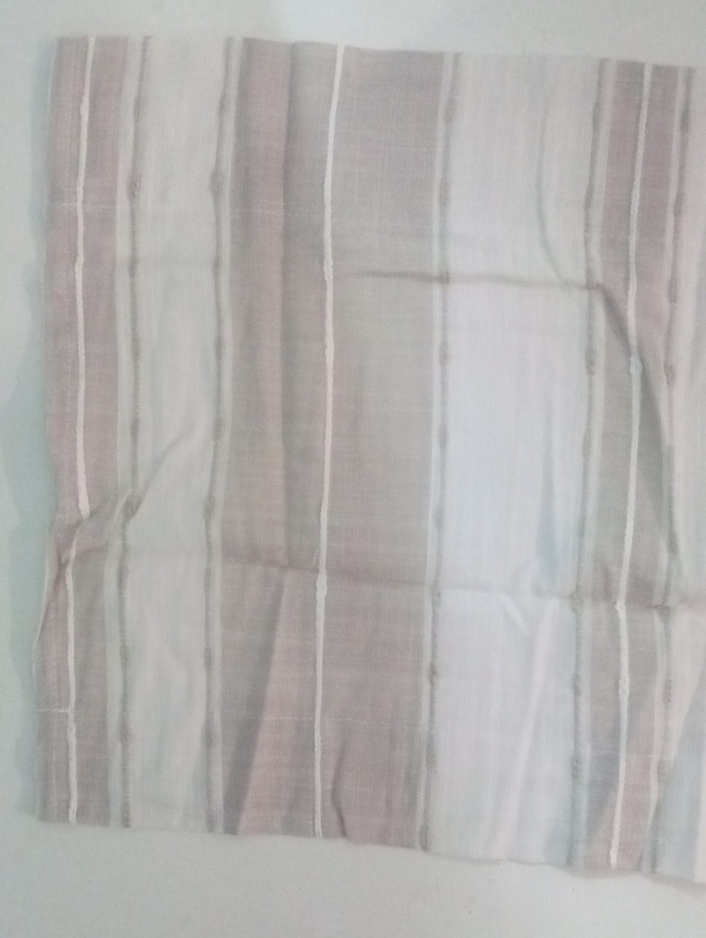 Archaep I Am Stripe Valance Rod Pocket NWT $35
